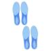 NOLITOY 2 Pairs Walking Shoe Insoles Feet Cushion Insoles Running Insoles Breathable Insoles Exercise Shoe Insoles Shoe Inserts Thicken Shoes Pad Floor Mat Men and Women Jp Velvet Soft
