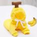 Xiaoyu Dog Hoodies - Warm Sweatshirt Coat for Puppies | Autumn Winter Fruit Hood Banana - XXL Yellow - Buy Online on GoSupps.com