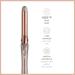 Titanium Curling Iron Luxe Series - Rose Gold Professional Hair Styling Tool | Fast Heating & Adjustable Temperature for Salon-Quality Curls | 1 Inch - Buy Online on GoSupps.com