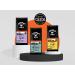 Grumpy Mule Organic Espresso Landscape Blend Whole Coffee Beans with tastes of soft Fruits & Dark Chocolate 500 g - Buy Online on GoSupps.com