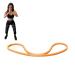 Rubberbanditz Extra Thick Booty Bands - for Glutes and Legs Workouts - Includes eGuide for Women - Mini Loop Exercise Band Engages HIPS Thighs Butt and Abs - 5 Mini Resistance Band Sizes 5-100 lbs 05-15 lbs (2-7 kg) - Light (Orange)