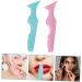 FOMIYES 10 Pcs Silicone Beauty Ruler Eyeliner Pencil Silicone Eyeliner Stencils Eyebrow Guide Stencils Bevel - Buy Online on GoSupps.com