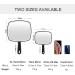 OMIRO Black Handheld Square Hand Mirror with Handle - Perfect for Makeup and Grooming (Pack of 1) - Buy Online on GoSupps.com