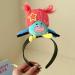 JSGHGDF Funny Hairhoop Cartoon Plush Hairband Music Festival Hairband Kids Birthday Party Wear Women Face Washing Headband Light green fried ha - Buy Online on GoSupps.com