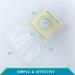 Peritoneal Dialysis Shower Pouch Waterproof Shield - 50 Disposable Covers for PD Port and Catheter - Bathing Accessories for Colostomy Bags - Buy Online on GoSupps.com