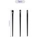 Tabanzhe 3 Pieces Eyeliner Brush Kit - Makeup Accessories Lightweight Portable Hold Comfortable Makeup Tools Suitable for Eyeliner Eyebrow Brush(Black) - Buy Online on GoSupps.com