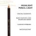 Eyebrow Highlight Pencil - Conceal Blemishes & Dark Circles | Waterproof & Chemical-Free | Mela Beauty Studio Professional Makeup (Light - Buy Online on GoSupps.com