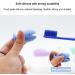 MANYUN Travel Toothbrush Covers - 5 Pcs Portable Toothbrush Holder for Clean & Hygienic Home Travel Use - Buy Online on GoSupps.com