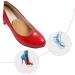 2pcs Non-Slip Forefoot & Heel Cushion Pads - High Heel Inserts & Sole Insoles for Comfortable Foot Support - Buy Online on GoSupps.com