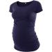 Love2Mi 3PCS Maternity Shirt Short Sleeves T-Shirt Casual Tops XL - Gray/Navy Blue/Wine Red - Buy Online on GoSupps.com