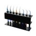 Durable Acrylic Eyelash Extension Tweezer Stand | Tweezers & Tools Organizer Rack - 8 Holes (Black) - Buy Online on GoSupps.com