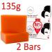  Kojie San Kojie San Kojic Acid 2-Step Skin Lightening Soap 135g Fades age spots freckles and other signs of sun damage - Buy Online on GoSupps.com