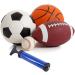 TONUNI Portable Air Pump Inflator Kit for Sports Balls and Inflatables - Blue - Buy Online on GoSupps.com