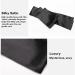 Silk Satin Blindfold Eye Cover - 4 Pieces Sleep Mask & 150cm Tie | Perfect Valentine Gift (Black & Black Red) - International Shipping - Buy Online on GoSupps.com