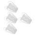 Clear Jel Splitter Silicone Tool Tools for Men Silicone Nail Tools 4 Pairs Separator Hammer Silicone Spacer Valgus Tool Foot Adjuster Foot Splitters Tools for Men