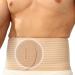 Scrotal Support post Surgical Abdominal Binder Concealed Wear For Those With A Maximum Waist Circumference Of 50 Inches Can Be Used As A Preventive Aid For Both Men And Women(Large)