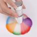 Colorful Acrylic Nail Brush Cleaner - Dust Removal Tool for Nail Art - Silver Makeup Brush - Buy Online on GoSupps.com