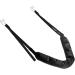 Lumbar Belt - Spine Decompression Device for Travel | Soft & Lightweight Back Extensor (Black) - Perfect for Home Office & Car - Buy Online on GoSupps.com