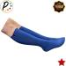 Premium Navy Compression Socks 20-30 mmHg for Leg Swelling | Closed Toe YKK Zipper - International Shipping Available - Buy Online on GoSupps.com