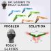 Buy Boqqu Anti-Fog Mask Accessories - Silicone Nose Bridge Pads (10/15/20 Pieces) | Fog-Free Glasses Solution - Buy Online on GoSupps.com