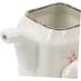 Milisten Ceramic Soy Sauce Pot Ceramic Vinegar Bottle Oil Container Gravy Boat Sauce Container Olive Oil Dispenser Oil Jug Maple Syrup Dispenser Oil Jar Ceramics White With Handle Seasoning 8X7.5X5CM White - Buy Online on GoSupps.com