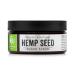 Organic Hemp Seed Sugar Scrub (Absinthe Mist) Face and Body Exfoliator Hydrates Smooths and Purifies 8 oz.
