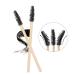 100 Pack Bamboo Handle Mascara Wands | Eco-Friendly Disposable Eyelash Brushes - Buy Online on GoSupps.com