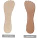 3 Pairs Lace Cotton Sandal Insoles - Adhesive High Heel Pads for Women | Comfortable Shoe Supplies for Closed Toe Sandals - Buy Online on GoSupps.com