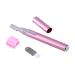 Electric Eyebrow Trimmer Pink Face Eyebrow Hair Body Blade Razor Shaver New Painless Portable Eyebrow Shaper Trimmer Kit for Women Men