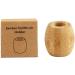Froiny 4pcs Eco Bamboo Toothbrush Holder | Sustainable Wooden Bathroom Stand & Accessories - Buy Online on GoSupps.com