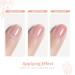 Nude Gel Polish Set for French Manicure - 6 Transparent Colors for Home Salon, LED UV Curing - 7.5ml Each - Buy Online on GoSupps.com