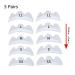 Mini Silicone Lash Lift Rods | Shorter Eyelash Perm Shields 10Pcs | 8mm-13mm U Shape | Reusable & Soft | 5 Sizes | Fits All Eyelids - Buy Online on GoSupps.com