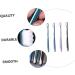 Gleavi Soft Silk Toothbrush Set for Adults - 4 Pack Classic Design Elastic PP Bristles Ideal for Pregnant Women - Gentle Oral Care & Cleaning - Buy Online on GoSupps.com