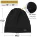Adjustable Satin Lined Sleep Cap for Curly Hair | Extra Large Women's One Size | Black Comfortable & Stylish Nighttime Hair Care - Buy Online on GoSupps.com