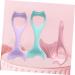 FOMIYES Mascara Brush Makeup Silicone Makeup Applicator Women Cosmetics Aids Protection Girl Imprint 15X5.7CM Violet - Buy Online on GoSupps.com