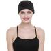 Wig Cap-100% Mulberry Silk for Bald Head | Breathable & Soft | Black Silk - Buy Online on GoSupps.com