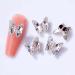 3D Nail Art Rhinestone Crystal AB Butterfly Charms Sparkle Nail Decoration Jewerlry Hand Craft DIY Accessories (MJ14) - Buy Online on GoSupps.com