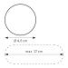 Pack of 12 Neutral Tone Thin Hair Ties - Perfect for All Hair Types | International Shipping Available - Buy Online on GoSupps.com