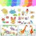 Biggun 7 Large Round Rainbow Craft Ink Pads - DIY Fingerprint Stamps for Kids - Washable & Colorful Stamp Pad for Crafting & Scrapbooking - Buy Online on GoSupps.com
