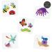 Bugs Variety Set - 25 Assorted Premium Waterproof Metallic Flash Tattoos for Kids - Party Favor Temporary Tattoos for Boys & Girls - Birthday Party Decor - Bug and Insect Designs - Buy Online on GoSupps.com