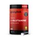 L-GLUTAMINE Powder 600 g 5000 mg High Dosed 100% Pure Bioactive Glutamine Essential Amino Acid Neutral Taste Vegan No Additives and Laboratory Tested Premium Quality gloryfeel