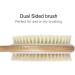 2PCS QUNCI Double-Sided Shower Brush Set for Wet/Dry Body Exfoliation - Bath & Back Exfoliator and Lotion Applicator - Buy Online on GoSupps.com