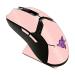 MightySkins Glossy Glitter Skin Compatible with Razer Viper Ultimate - Solid Blush | Protective Durable High-Gloss Glitter Finish | Easy to Apply and Change Styles | Made in The USA