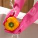 Bafnsiji 2 Pairs Rubber Dishwashing Glove Reusable Waterproof Cleaning Rubber Gloves Reusable Unlined Kitchen Gloves Washing Up Gloves Kitchen Dishwashing Large - Buy Online on GoSupps.com
