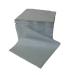 Sellaviva Cocktail napkiette gray - 1/4 fold 24x24 2 -layer - pulp disposable napkin - color: silver gray anthracite plain colors - coasters for drinks or for BBQ party party - 100 pieces