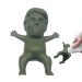 BUKISA Funny Toothpaste Cap - Pump Lid Squeezer with Fun President's | Toothpaste Gadgets for Tube Squeezing Toothpaste Accessories for Adult and Kids Bathroom Green