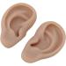 Silicone Ear Model Reusable Practice Experience Artificial Ear Model Easy to Wear for Ear Piercing (Dark Skin Color) - Buy Online on GoSupps.com