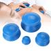 Cupping Set 4 Pieces Suction Cups Medical Silicone Chinese Cupping Healthcare Massage Product