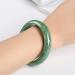 Buy GXFCAI Natural Jade Bracelet - Healing Energy Green Jade Bangles for Women | International Shipping - Buy Online on GoSupps.com
