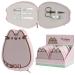 Puckator Pusheen The Cat Shaped 5 Piece Manicure Set - Nail Care Kit Gift Gifts Set for Women Men - Personal Safe Care - Travel Holiday Essentials Accessories Kits - Health Beauty Items Products